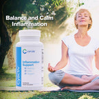 Cerule Cyactiv Natural Inflammation Supplement – Whole Body Balance and Cellular Protection Formula – Supports Stem Cell Health, Immune Function, Joint Comfort, Mobility, and Recovery – 60 Capsules