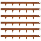 GZGNEEVL Corten Steel Landscape Edging 4.5" H x 40" L, Metal Garden Edging