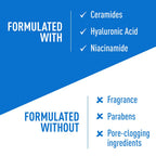 CeraVe Hydrating Cleanser Bar, Soap-Free Body and Facial Cleanser with 5% Moisturizing Cream, Fragrance-Free, 3-Pack, 4.5 Ounce Each