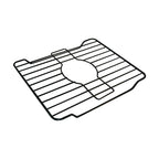 Better Houseware Sink Protectors for Kitchen Sink, Protective Metal Grid, 12x10.25x1 inches, Black Kitchen Sink Mat to Shield Sink Base from Scratches, Rust-Resistant Coating, S