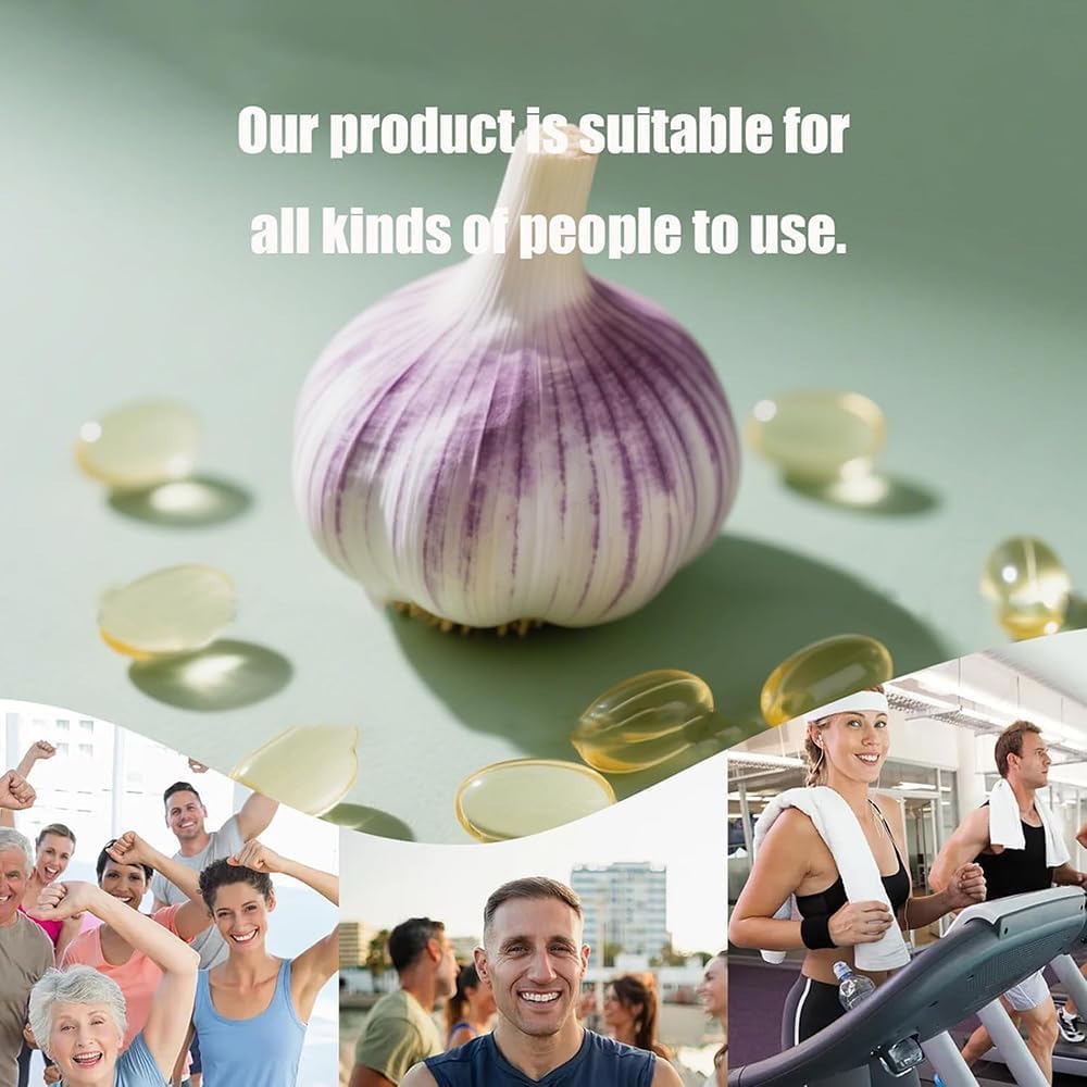 Elare Aged Garlic Extract - 7500mg Odorless, Organic Garlic Extract Capsules | Heart & Immune Antioxidant Supplements, Vegetarian, All-Natural, Non-GMO, 300 Softgels