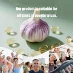 Elare Aged Garlic Extract - 7500mg Odorless, Organic Garlic Extract Capsules | Heart & Immune Antioxidant Supplements, Vegetarian, All-Natural, Non-GMO, 300 Softgels