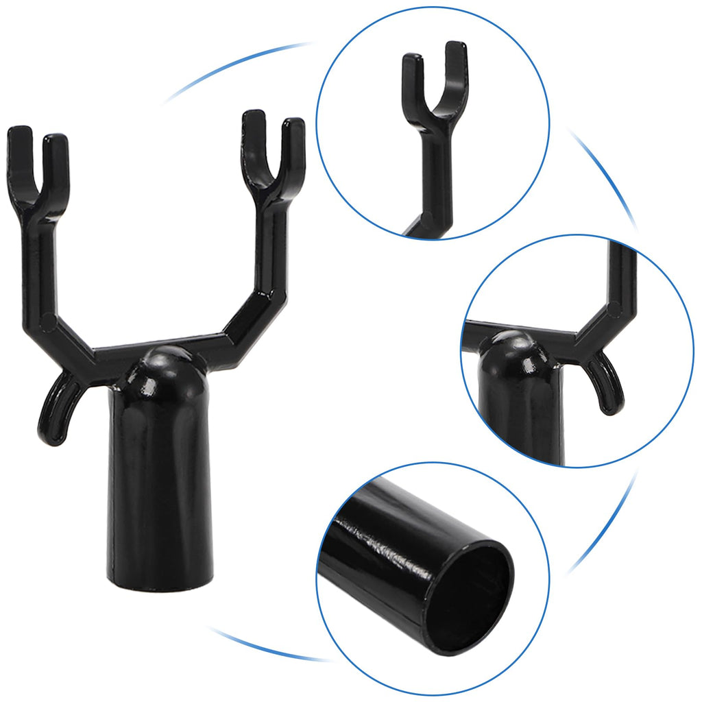Coloch 20 Pack Metal Tree Branch Support, Y-Shape Tree Crutch Holders Plant Straightening and Leaning Kit Propping Up Branch Spreaders for Fruit Trees, Garden, Fit 0.75 in Round Pole