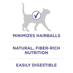 Purina ONE Natural Hairball Control Dry Cat Food, 7 lb Bag