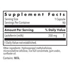 Allergy Research Group ARG Laktoferrin - 350 mg Lactoferrin - Immune System & Gut Health Support - Gluten-Free & Non-GMO - 90 Servings - 90 Capsules