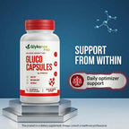 (2 Pack) Glykonex Pro, Official Glykonex Gluco for Wellness (120 Capsules)