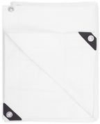 Kotap 30 x 30 Ft. Heavy-Duty Protection/Coverage Tarp, Superior Weave for Greater Longevity 8-mil, Multi-Use, Waterproof, White, 1-Pack (TRW-3030)