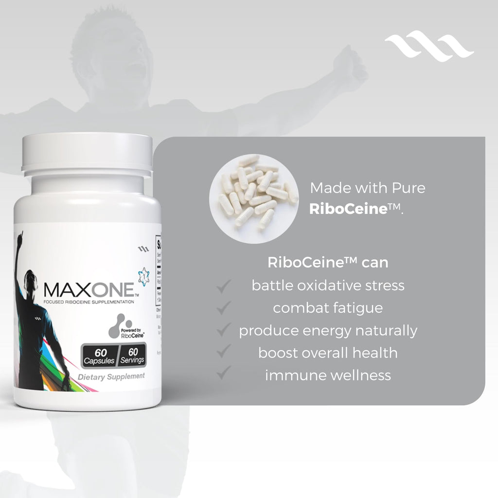 Max One, Focused Riboceine Supplementation, 60 Vegetable Capsules, 60 Servings