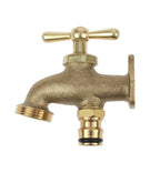 Darlac Take Anywhere Outside Tap, Portable Outdoor Water Tap for Gardens, Solid Brass ¾ BSP Thread, Mobile Water Access for Gardening and Allotments, Ref. DW420, Plumbing-Free Hose Compatible Design