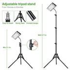 LBW Grow Light with Stand, Full Spectrum Floor Grow Light for Indoor Plants