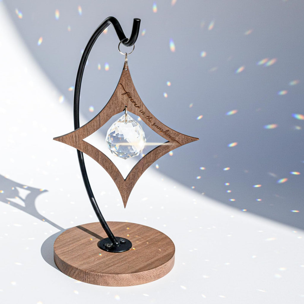 Sympathy Gifts for Loss of Loved One, Crystal Rainbow Maker Suncatcher | Memorial, Grief, Remembrance, Bereavement, Condolence Gift for Mom, Dad, Women, Men, Miscarriage, Funeral | Sorry for Your Loss