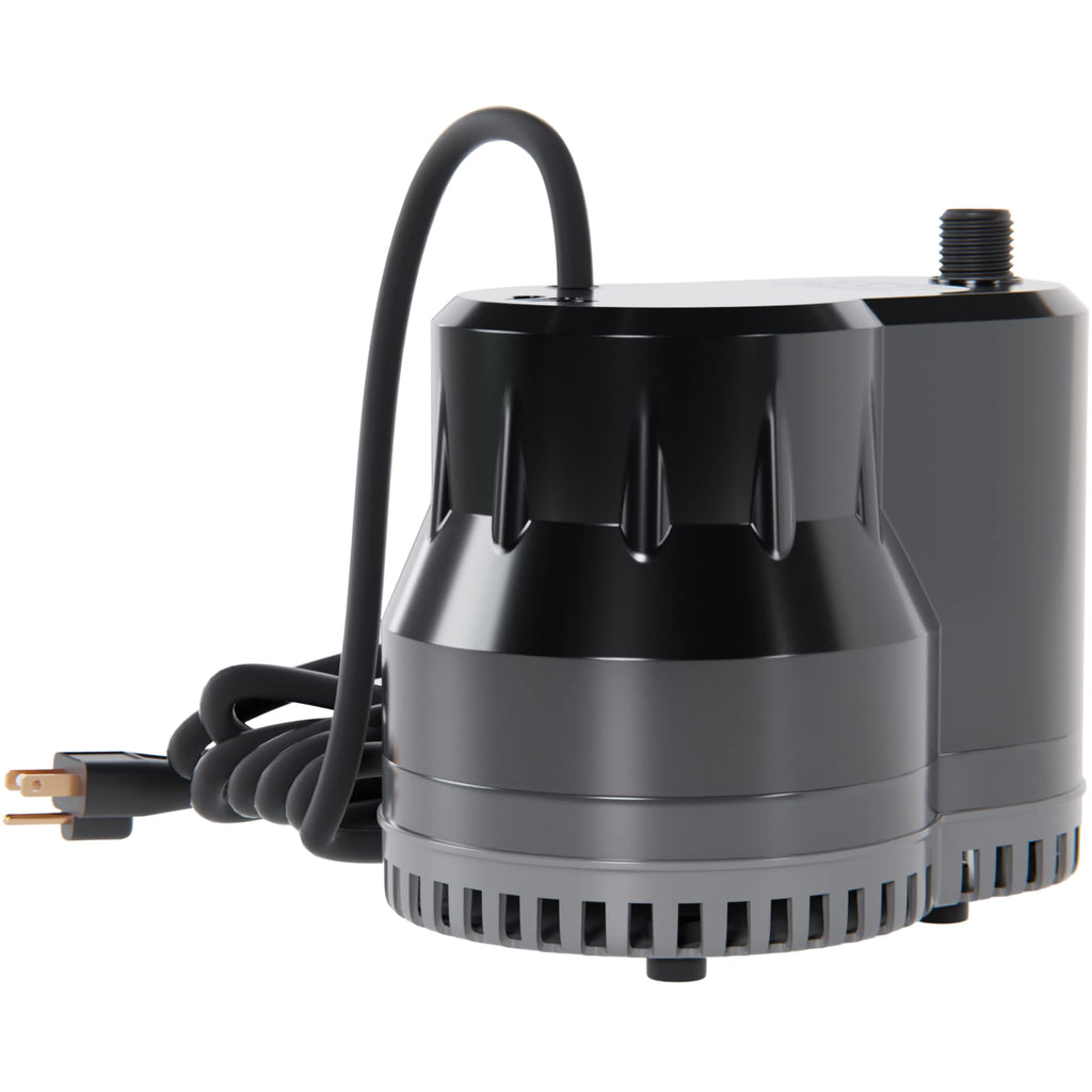 FibroPool Pool Cover Pump - Submersible Electric Utility Water Pumps - 16 Foot Heavy Drain Hose - for All Swimming Pools, Spas and Hot Tubs