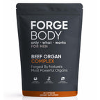 KXVUDE Forgebody Beef Organ Complex Capsules, Grass Fed & Pasture Raised - Total Body Wellness & Performance, Immune Support, Gluten-Free, Non-GMO, 60 Count (1)