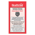HealthAid Sibergin Siberian Eleuthero (Eleutherococcus senticosus) – Adaptogenic Herbal Support – Helps Support Energy, Stamina & Stress Response – Once Daily – 30 Softgel Capsules
