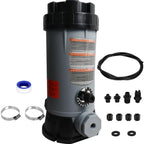 CL220 Off-Line Automatic Chlorinator Feeder Compatible with Hayward Chlorine Feeder for Swimming Pool Ponds Garden,Economy Off-Line Above-Ground Pool Automatic Chlorine Bromine Feeder