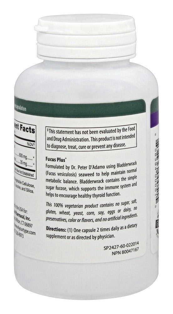 D'Adamo - Fucus Plus 60 vcaps