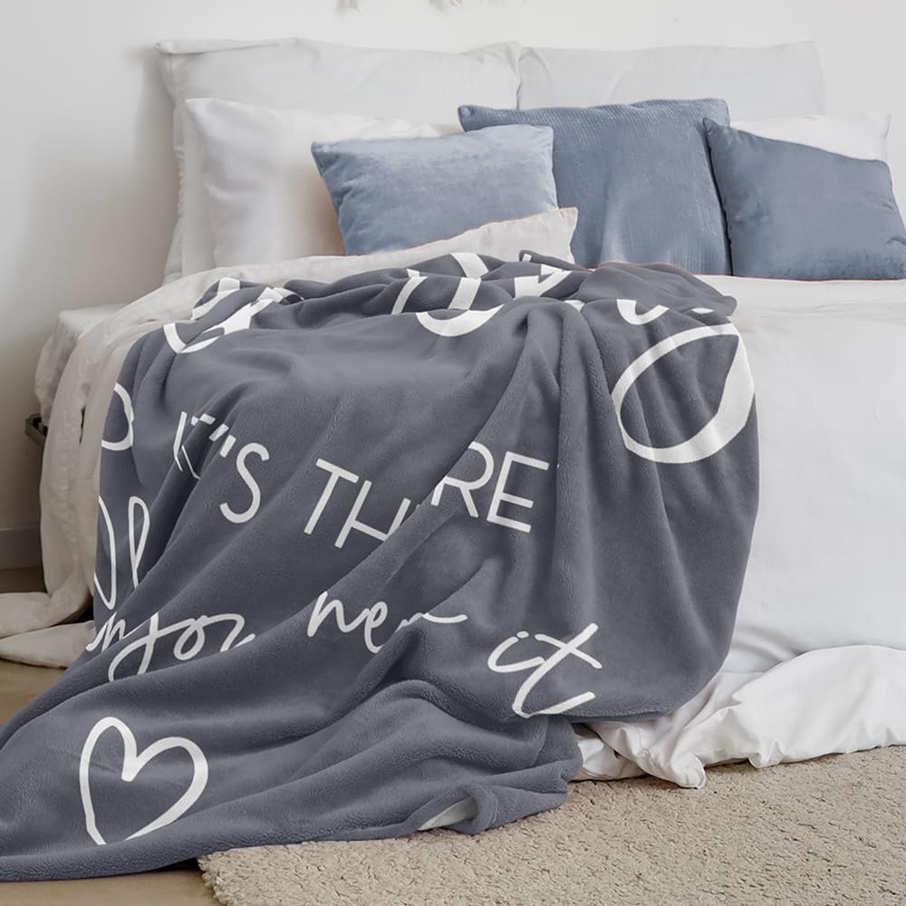 Pubrave Get Well Gifts for Women/Men, Birthday Gifts Hug Blanket 60x50in
