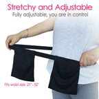 Breathable Drain Holder After Tummy Tuck Mastectomy Drainage Quick Dry Pouch Belt Supplies Mesh Nephrostomy Shower Bag for JP Drains Bulb Breast Post Surgery Black