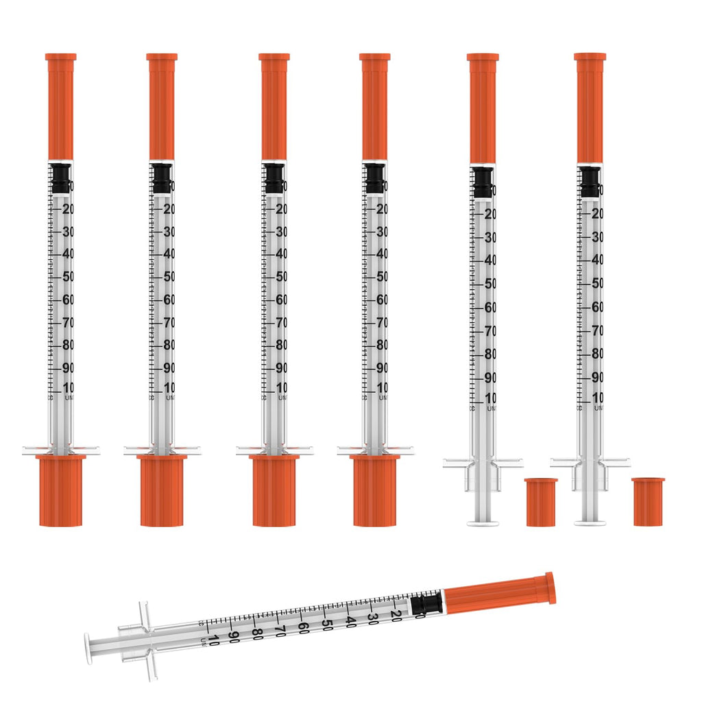 30 Gauge 5/16 inch Needle, 1ml Disposable Lab Dispensing Supplies,Individual Wrapped, 30Pack