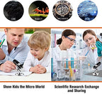 USB Microscope, Digital Handheld 40X-1000X Magnification Endoscope Mini Video Camera with 8 Adjustable LED Lights, Compatible with Windows 7/8/10/11 Mac Linux Android (with OTG)