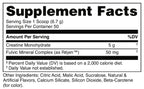 Bucked Up Mango Pineapple Creatine for Women and Men - Easy to Mix Vegetarian - Flavored Creatine Monohydrate Powder - Made in USA - 5G Per Serving - 50 Servings - 250 Grams Per Container