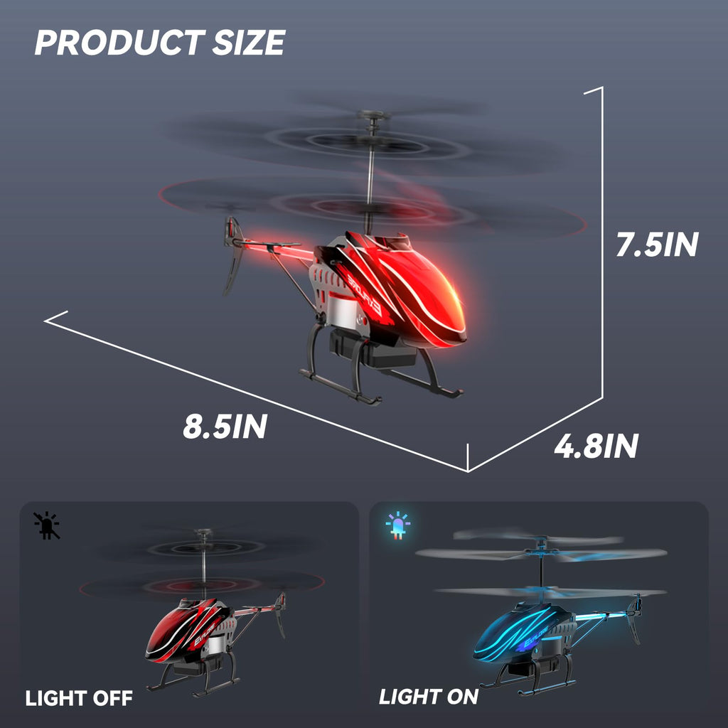 BUSSGO RC Helicopter, Remote Control Helicopter for Kids