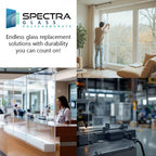 Spectra Glass Clear Polycarbonate Rolled Plastic Sheet. Stronger Than Plexiglass Sheets. UV, Impact, Weather Resistant. Sizes Nominal Cut Within +-1/8". Made in USA. 24" x 96" (1/16" Thick)