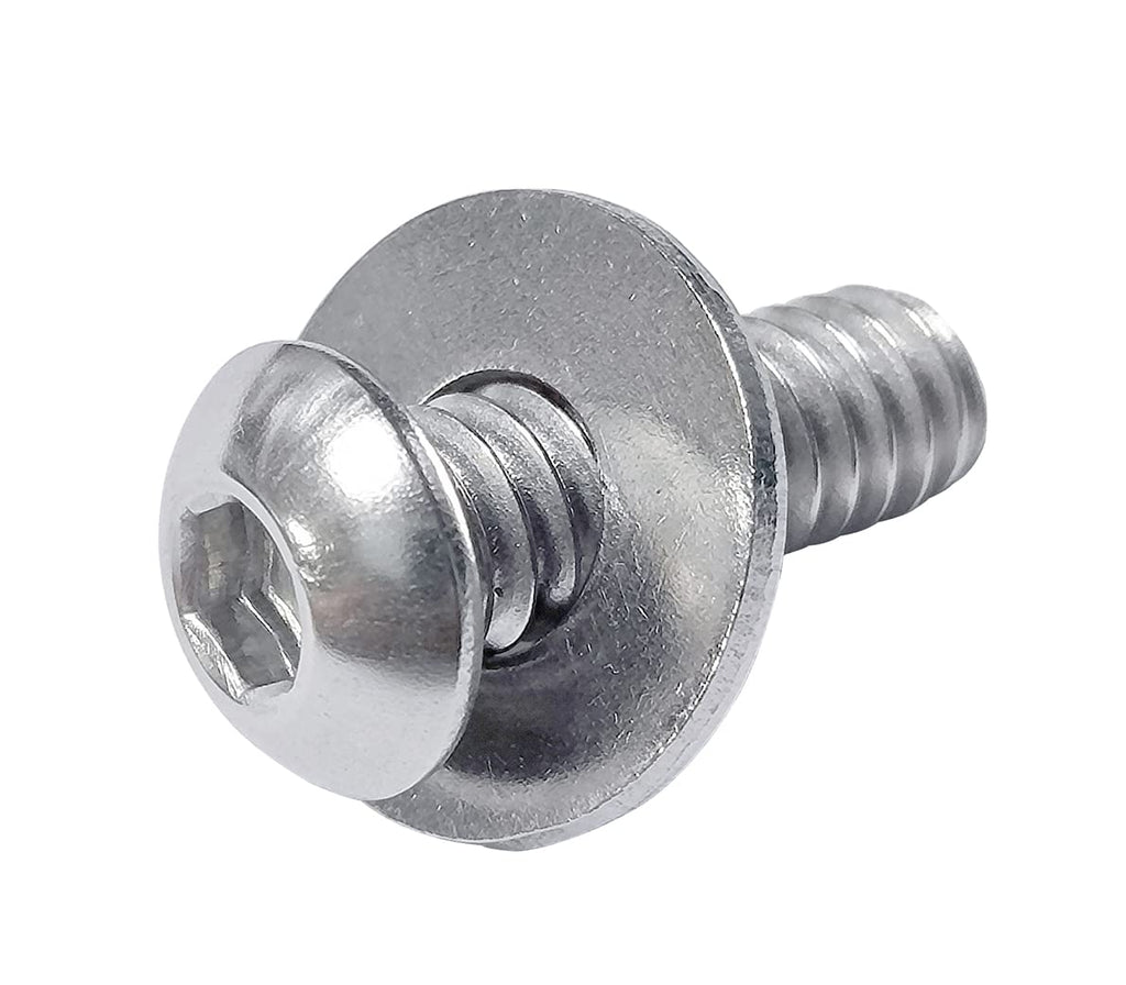 1/4" Stainless Flat Washer, 5/8" Outside Diameter, 18-8(304) Stainless Steel Washers Flat (100 Pack)