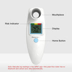Digital Peak Flow Meter,Home Medical with Tracking Software Manually Recording-Accurate & Reliable Spirometer for Asthma Adult Kids