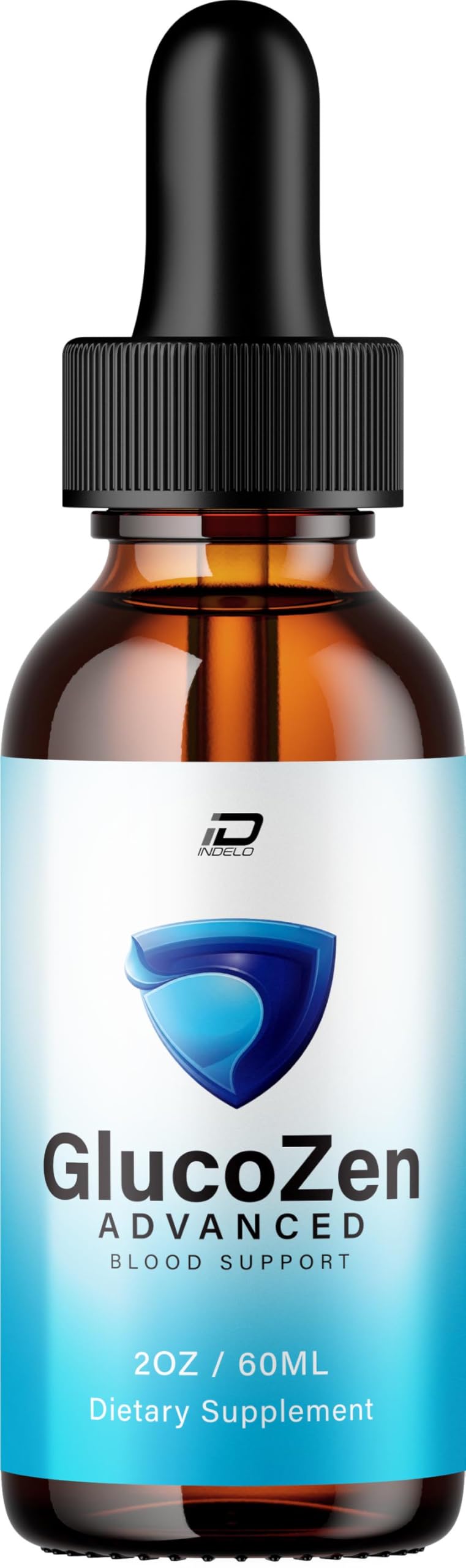 GlucoZen Advanced Formula Drops – Gluco Zen Liquid Supplement Drops Natural Ingredients, Reviews - 1 Month Supply