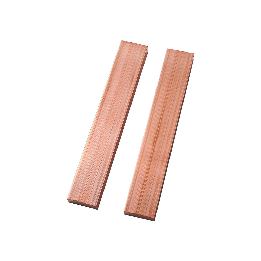 HWYEE 2Pcs 3/8" x 1" x 6" C110 Copper Flat Bar 6" Long, 10 x 25 x 152mm 99.98% Pure Copper Bus Bars DIY Craft, Electrical Connectors for Electroplating (2PCS,10 * 25 * 152mm)