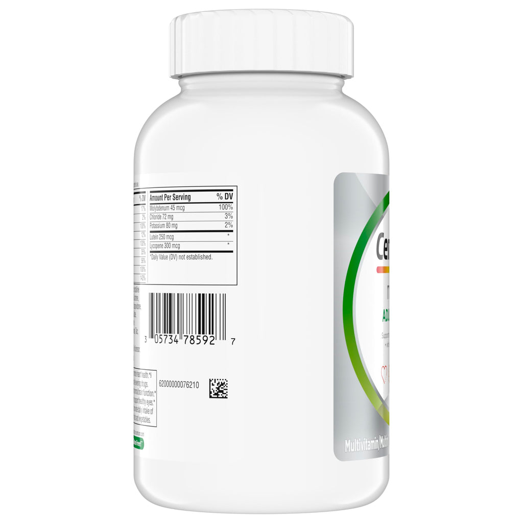 Centrum Minis Silver Multivitamin for Adults 50 Plus, Multimineral Supplement, Vitamin D3, B-Vitamins, Gluten Free, Non-GMO Ingredients, Supports Memory and Cognition in Older Adults - 320 Ct
