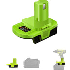 for Milwaukee to for Ryobi Battery Adapter (for M18 Battery Work for Ryobi 18V Tool)