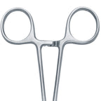 SURGICAL ONLINE 2-Piece Curved & Straight 7" Hemostat Set - Stainless Steel Locking Tweezer Clamps - Ideal Hemostats for Nurses, Fishing Forceps, Crafts and Hobby