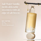Saltair Body Oil - Luxurious Salt Water Vanilla After Shower and Bath Oil for Women and Men. Botanical, Non-Greasy, Well-Absorbing Moisturizer for Hydrating Dry Skin – 4oz Bottle