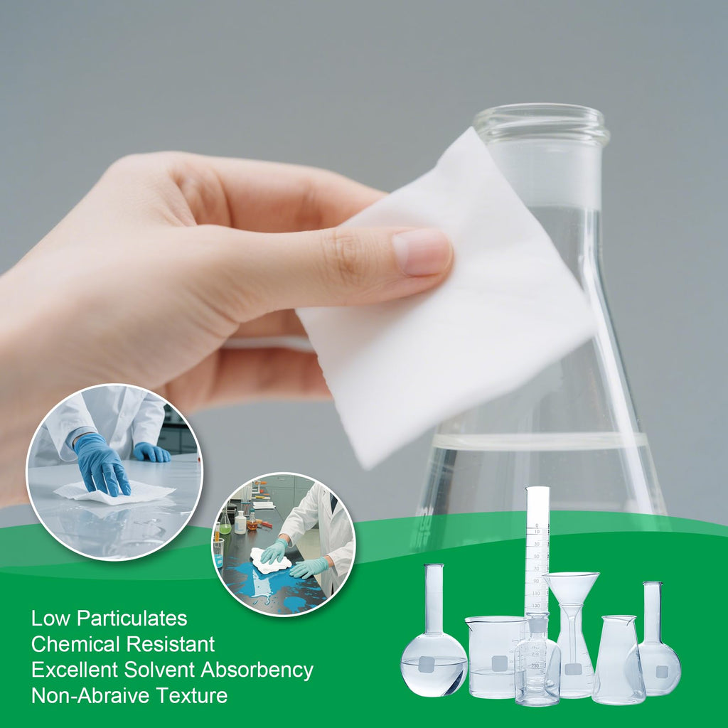 Synvicovan Cleanroom Wipes 9"x9" (300 Pcs,Grade B, 56GSM)