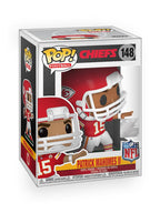 Epic Collectibles Football: KC Chiefs - Patrick Mahomes in Throwing Stance Vinyl Figure Bundle with Compatible Funko Pop Box Protector