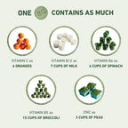8Greens Supergreens Tablets | Super Greens Powder Superfood Tablet, Metabolism Immunity & Focus, Daily Greens Effervescent Tablets, Organic: Aloe Vera, Spirulina, Chlorella, Energy, 30 Servings