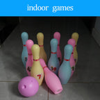 Zloveleexr Light Up Bowling Set, Glow in The Dark Bowling Pins,