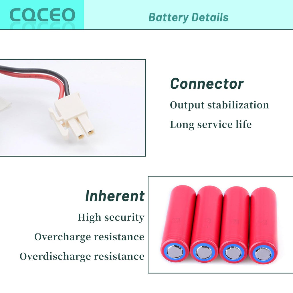 Vacuum Battery Replacement for ILIFE A4s, A4s pro, A6, A7, A8, A9, V7, V7S