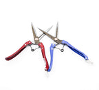 Grass Sheep Shear - Coated Wear-Resistant Handle, Manganese Steel Double-Edged, Strong Spring Suitable For Manual Shearing of Cow, Sheep, and Horse Hair (Blue 10.2 inches)