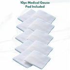 NanaCare Clear Medical Tape Waterproof, 4 Rolls - 1 inch x 10 yds