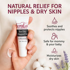 Lanolin Lip Balm 3 pack - Lip Repair for Hot/Dry Weather - Natural Lanolin Nipple Cream - Lip Moisturizer for cracked lips - Hydrating lip care - Ultra pure jojoba oil - Kosher chap stick (1.05 oz)