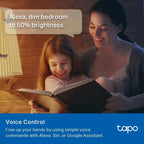 Tapo Multicolor Dimmable Smart Light Bulbs, L535E(4-Pack), A19 E26, 1100LM
