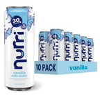 Nurri 30g Protein Ultra Filtered Milk Shake, Vanilla, 10-11 fl oz Cans