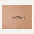 Amazon Basics TV Moving Box for 50-inch TV, Picture and Mirror, Heavy Duty Sturdy Shipping Container, 48 x 4 x 33 inches, 3-Pack