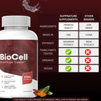 Bio Cell Capsules - Official Bio Cell Pills Advanced Formula, BioCell Blood Health Support Supplement*, 60 Capsules