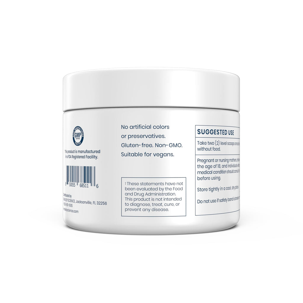 Renue By Science Nicotinamide Riboside | 1000mg Nicotinamide Powder - High Strength NR NAD Powder Sublingual Citrus Burst Flavor | Manufactured in the USA & Third-Party Tested | 60 Servings