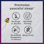 Zarbee's Kids Sleep Supplement Liquid with 1mg Melatonin; Drug-Free & Effective; Easy to Take Natural Berry Flavor for Children Ages 3 and Up; 1 Fl Oz Bottles, Pack of 2