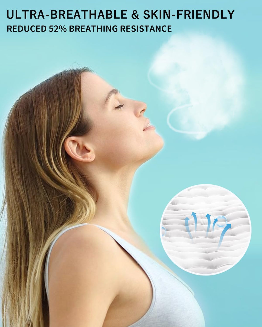 KOZUVEE KN95 Face Masks 50 Pack for Adults, Individually Wrapped, Comfortable and Breathable Disposable KN95 Mask with Elastic Ear Loop,Gray